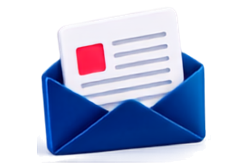 Envelope icon representing the AI Newsletter service